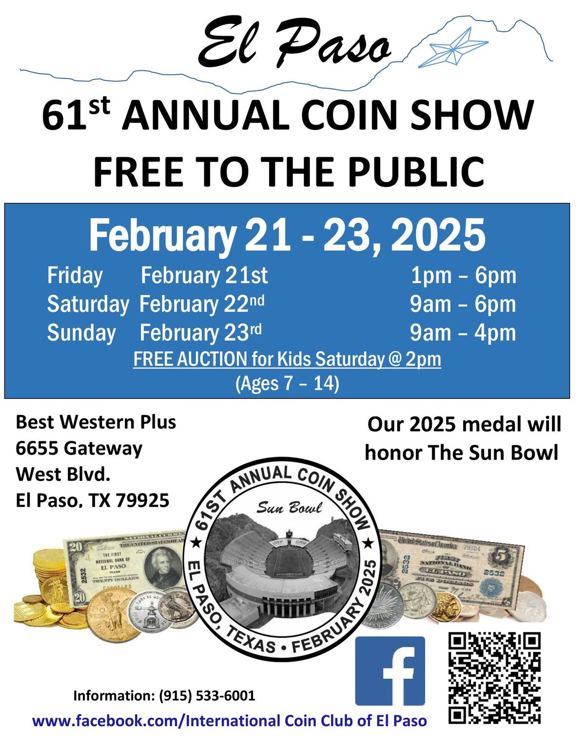 61st El Paso Coin Show 2025