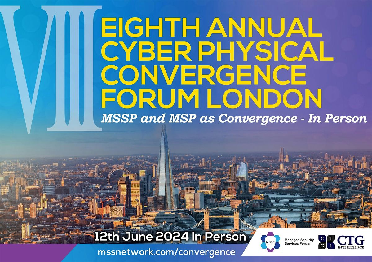 Eighth Annual MSS and CPCF Forum London In Person