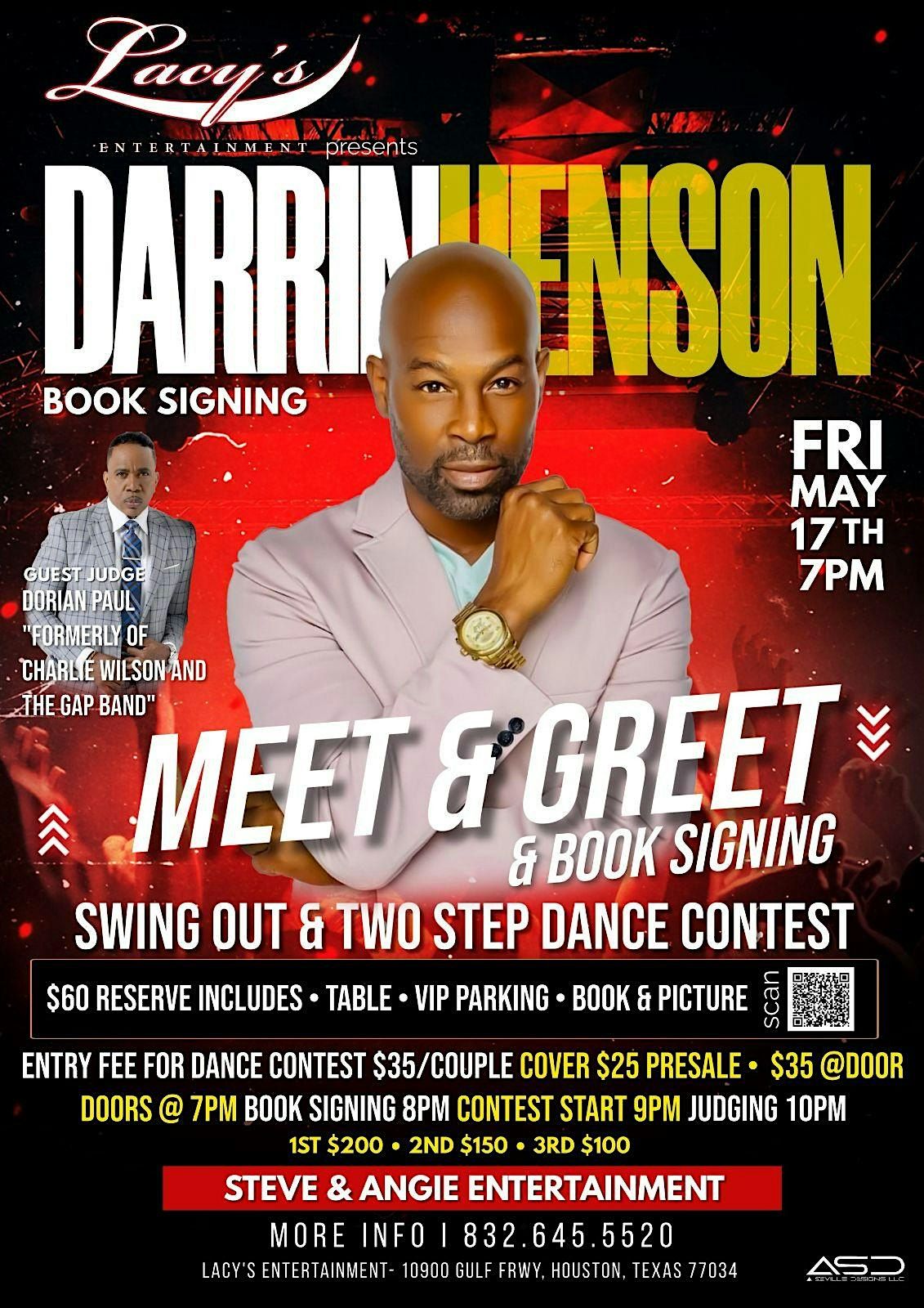 Meet & Greet\/Book Signing\/Swingout and with Darrin Henson