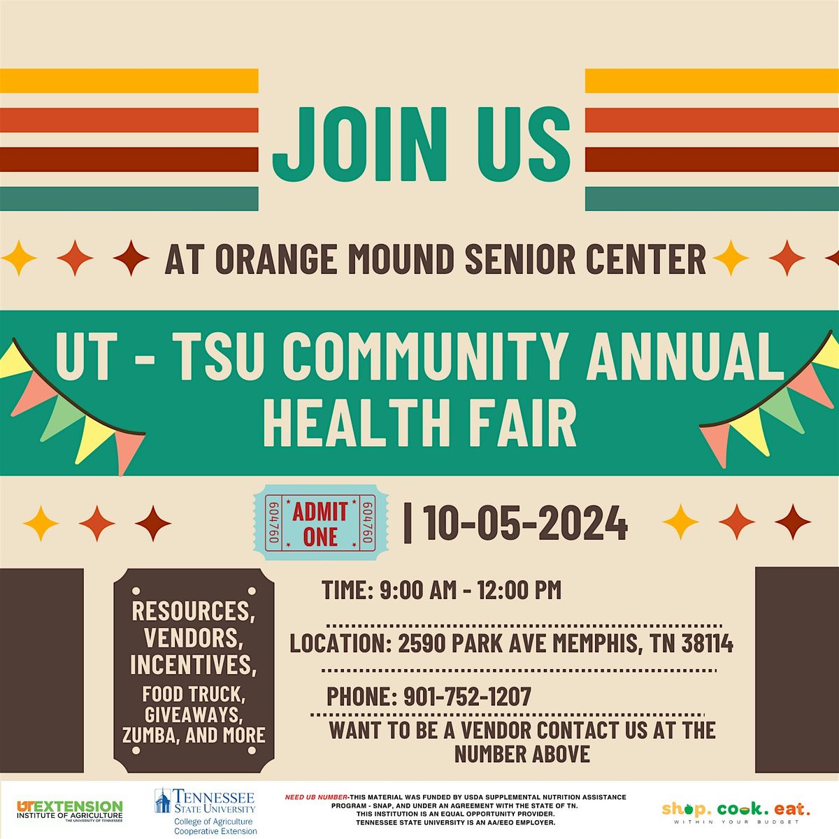 UT- TSU Annual Community Health Fair