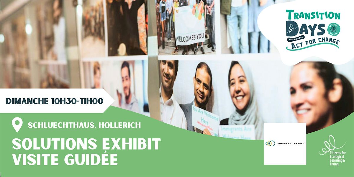 Exposition : "Solutions EXHIBIT" \u2013 visite guid\u00e9e