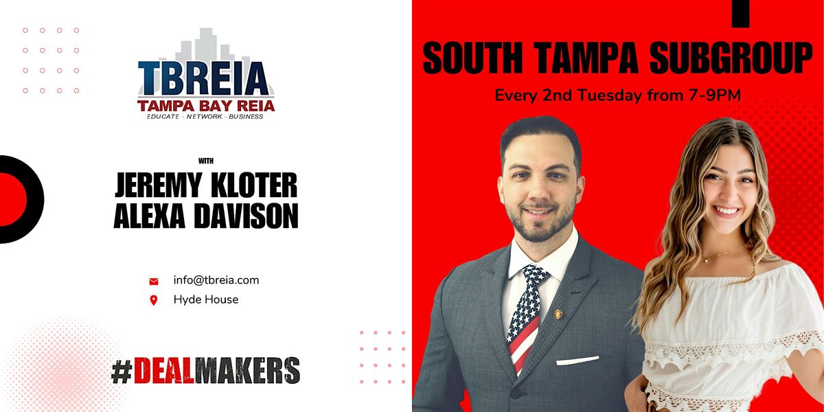 TBREIA South Tampa Edition: Live Deal Analysis & Funding Options