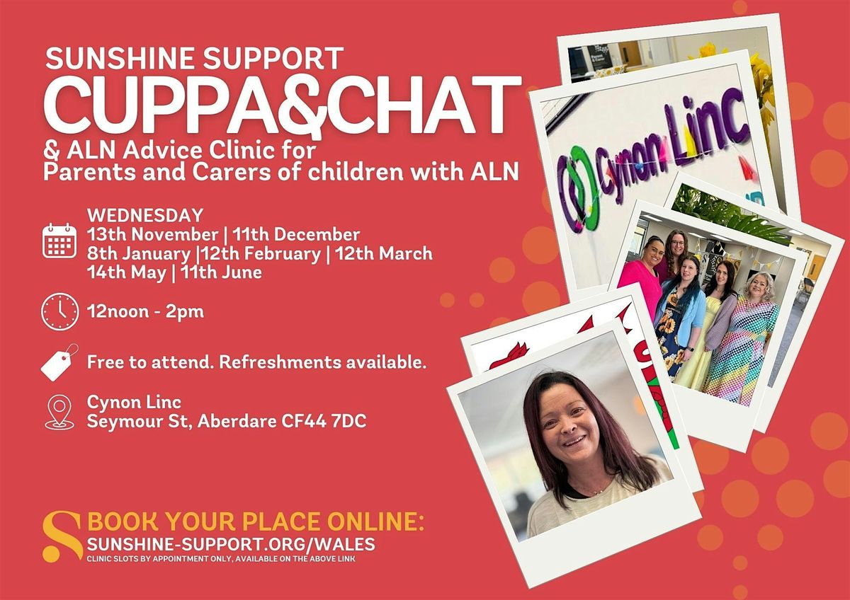 Cuppa & Chat - Free ALN Advice Clinic