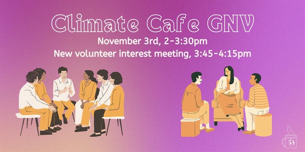 November Climate Cafe