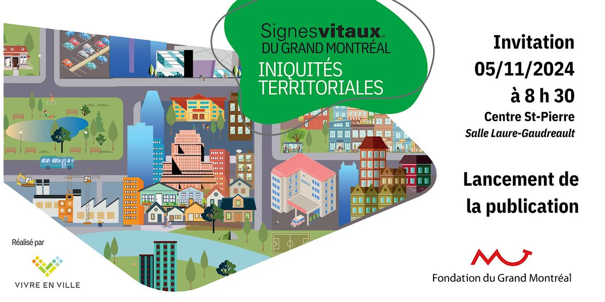 Lancement des Signes vitaux sur les iniquit\u00e9s territoriales