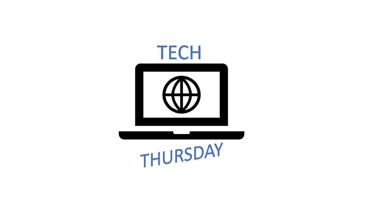 Tech Thursday- Learning Canvas, Online, 6 October 2022