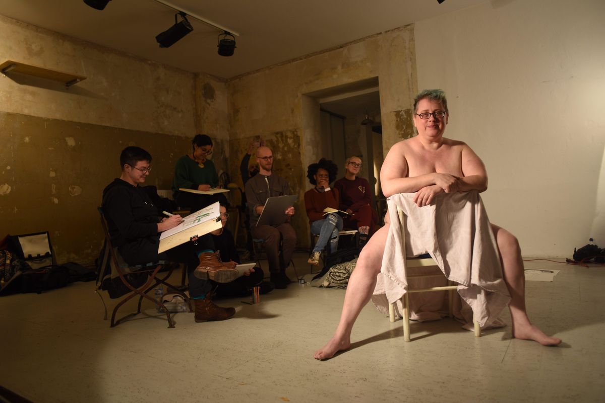 Muse: an experiment in storytelling, discussion, and life drawing (BERLIN)