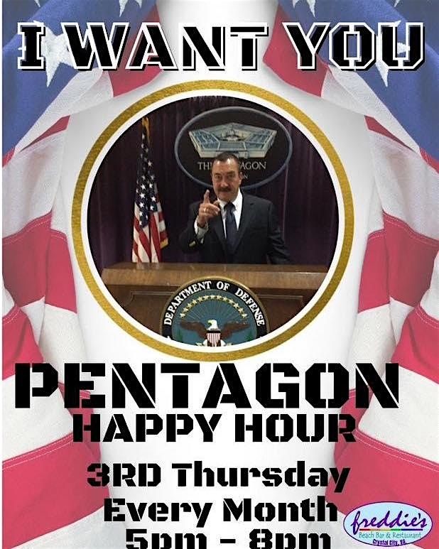 Pentagon\/DoD LGBTQ+ Pride Happy Hour @ Freddie's  Beach Bar & Restaurant