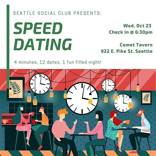 Speed Dating at Comet Tavern (Ages 25-40)