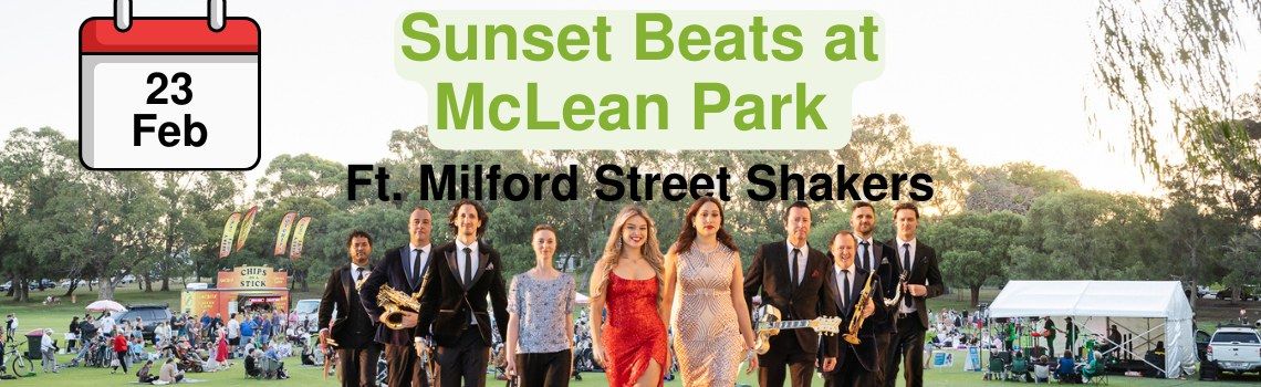 Sunset Beats at McLean Park - FREE Event (No Ticket Required)