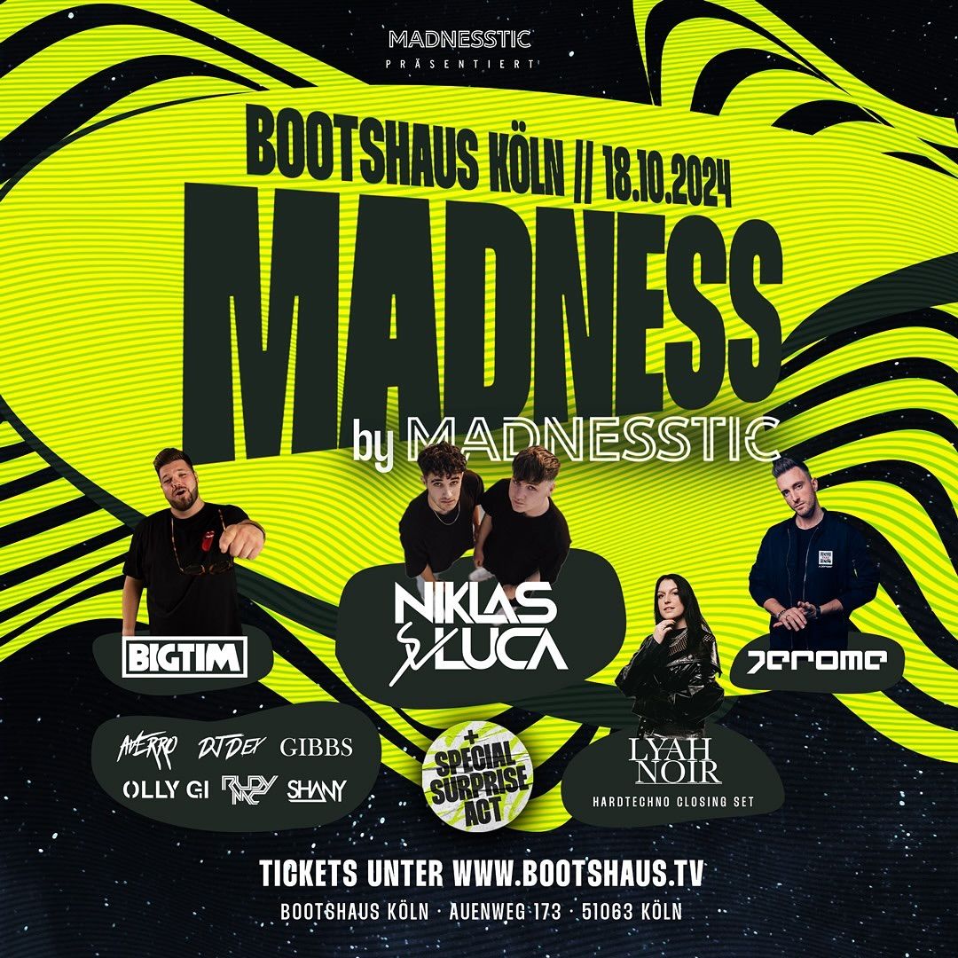 MADNESS BY MADNESSTIC: NIKLAS DEE & LUCA-DANTE SPADAFORA, UVM