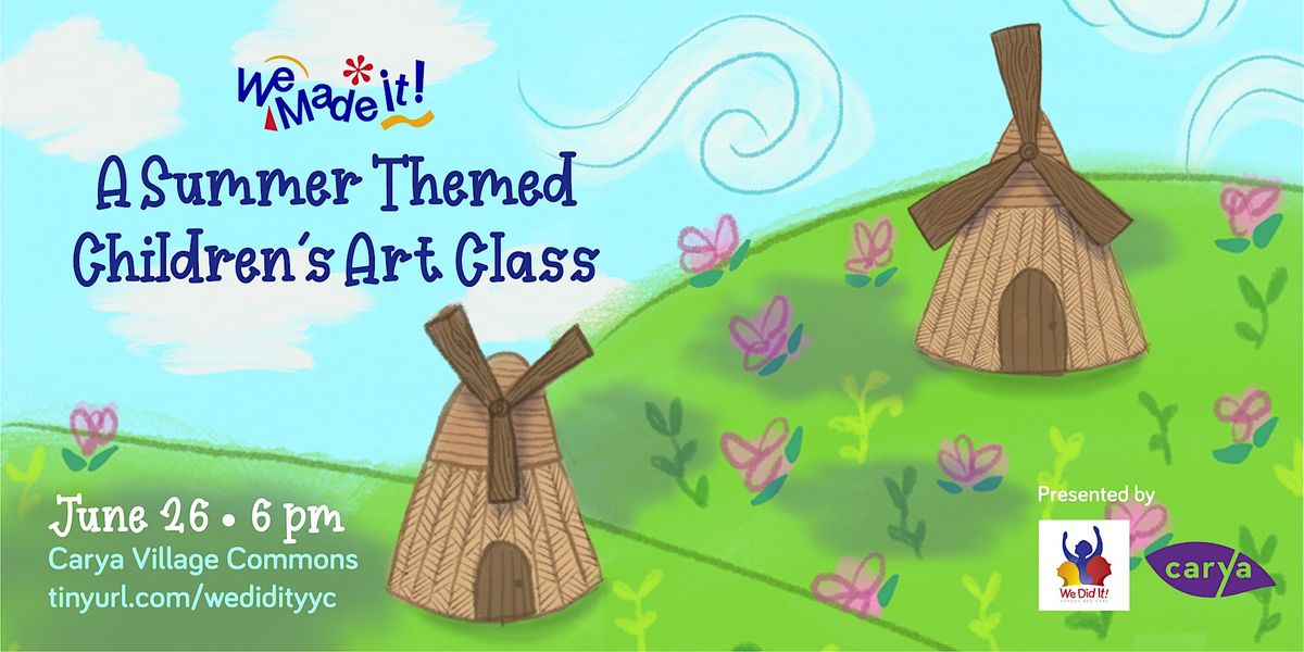 We Made It! A Summer Themed Art Class