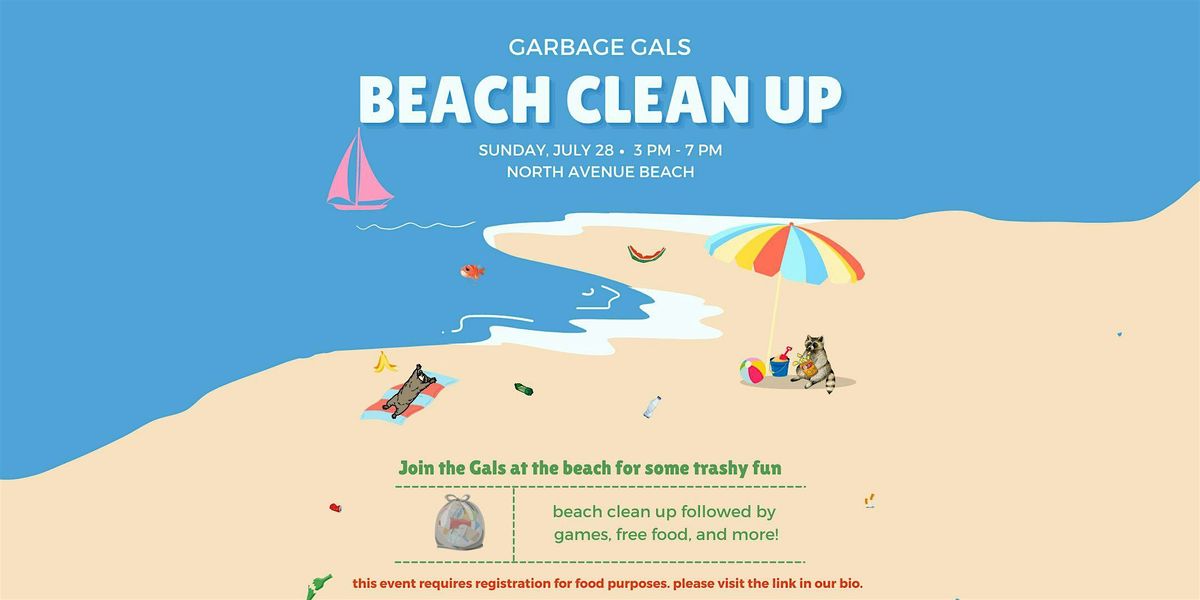 Garbage Gals Beach Clean Up and Summer Celebration