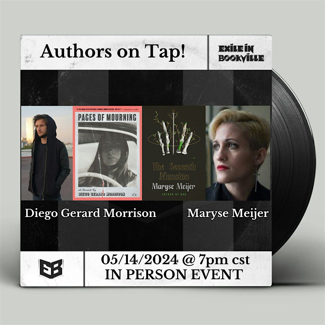 Authors on Tap: Diego Gerard Morrison and Maryse Meijer