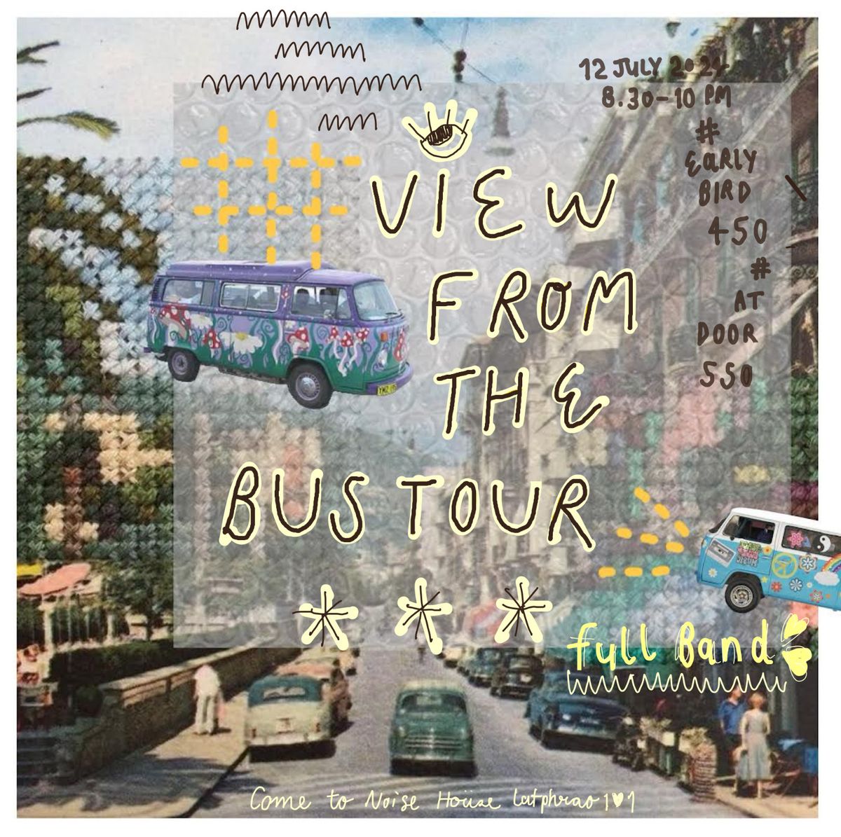 VIEW FROM THE BUS TOUR (full band)