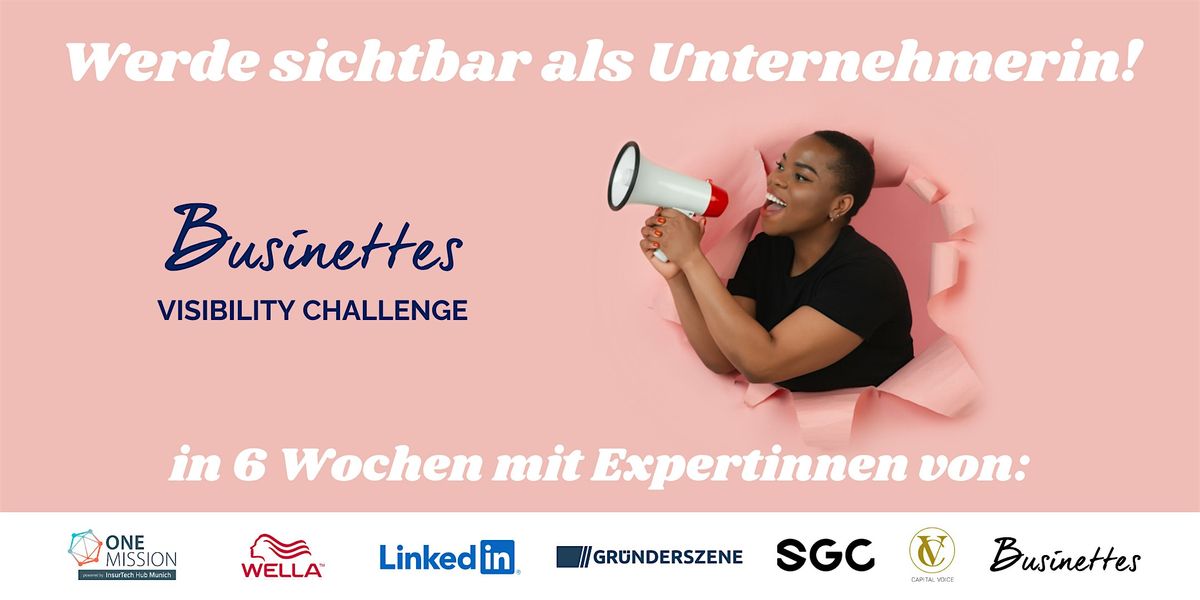 Abschluss-Event der Businettes Visibility Challenge