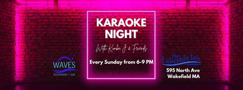 Sunday karaoke with Kimba & Friends 