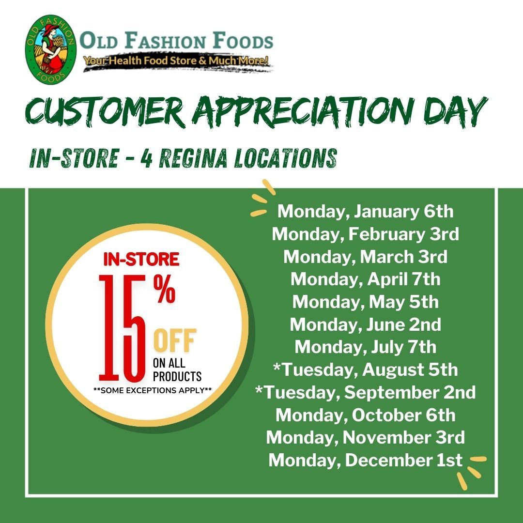 Customer Appreciation Day - In-Store