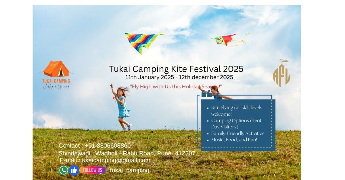 \ud83e\ude81\u2728 Get ready for the most vibrant event of the year at TUKAI CAMPING! \u2728\ud83e\ude81  