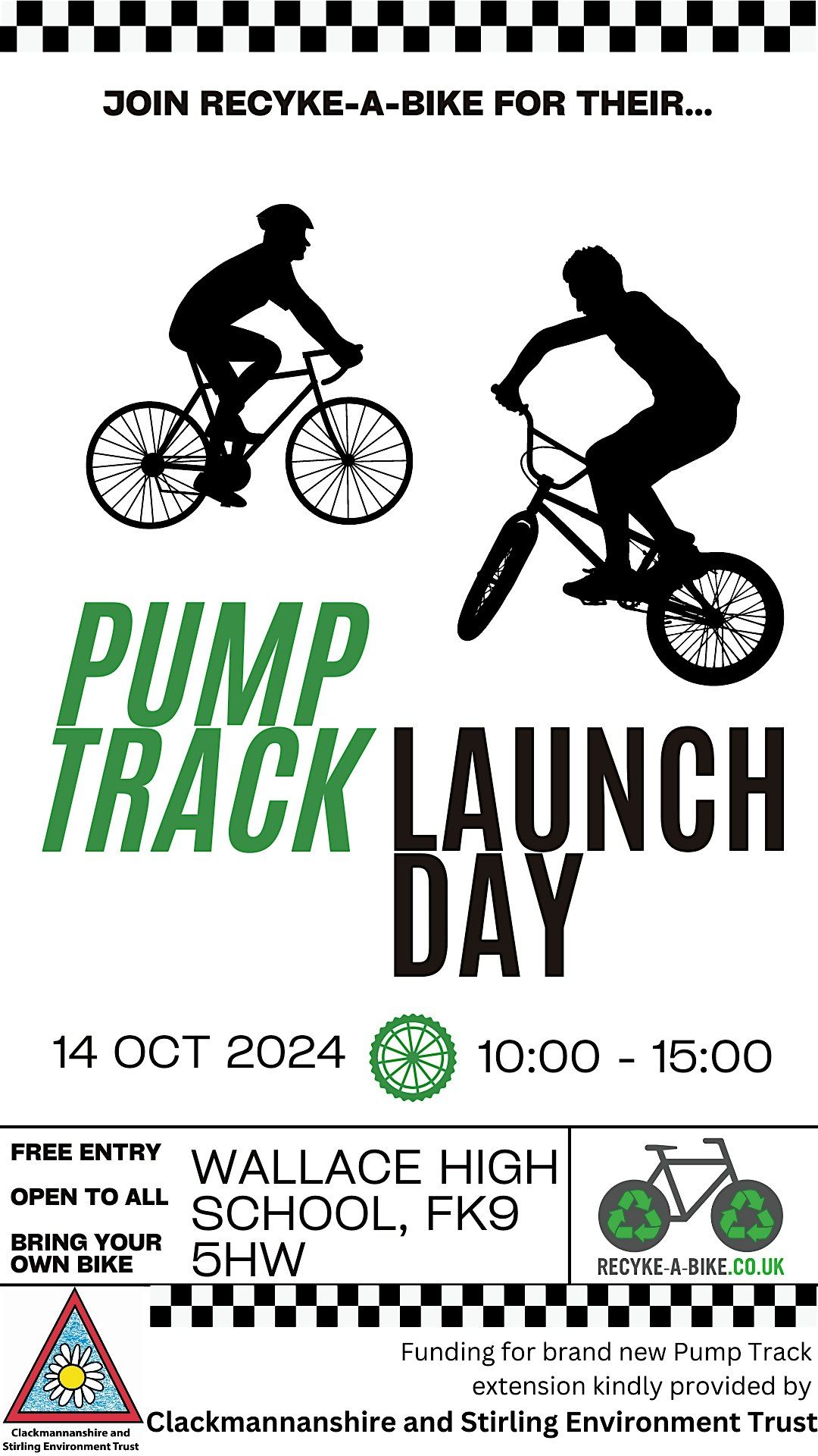 Recyke-a-bike's Pump Track Launch Day!