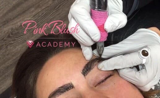 Pink Blush Academy PMU Ombr\u00e9 Combo Brows