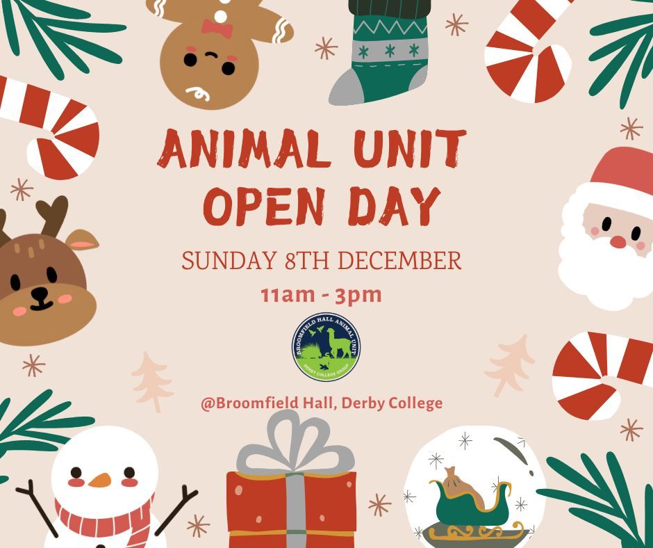 Animal Unit Open Day - Christmas Themed