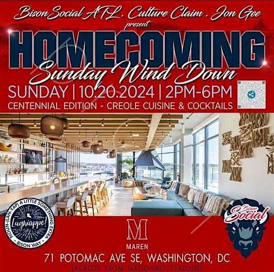 Sunday Wind Down "Centennial HU Homecoming 2024" Edition