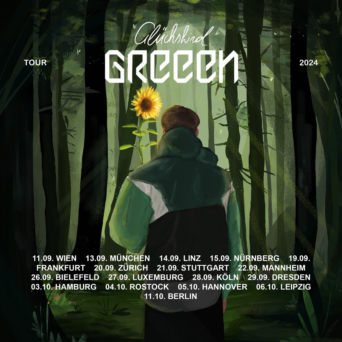 GReeeN - Gl\u00fcckskind Tour 2024 - M\u00fcnchen