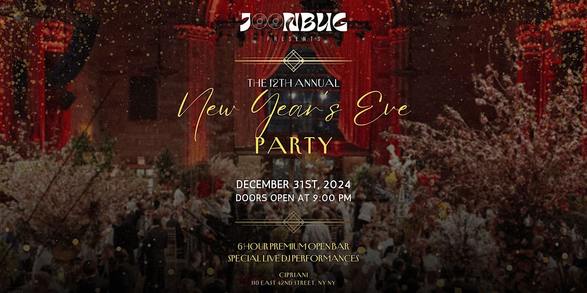 Cipriani 42nd Street New Years Eve Party 2025