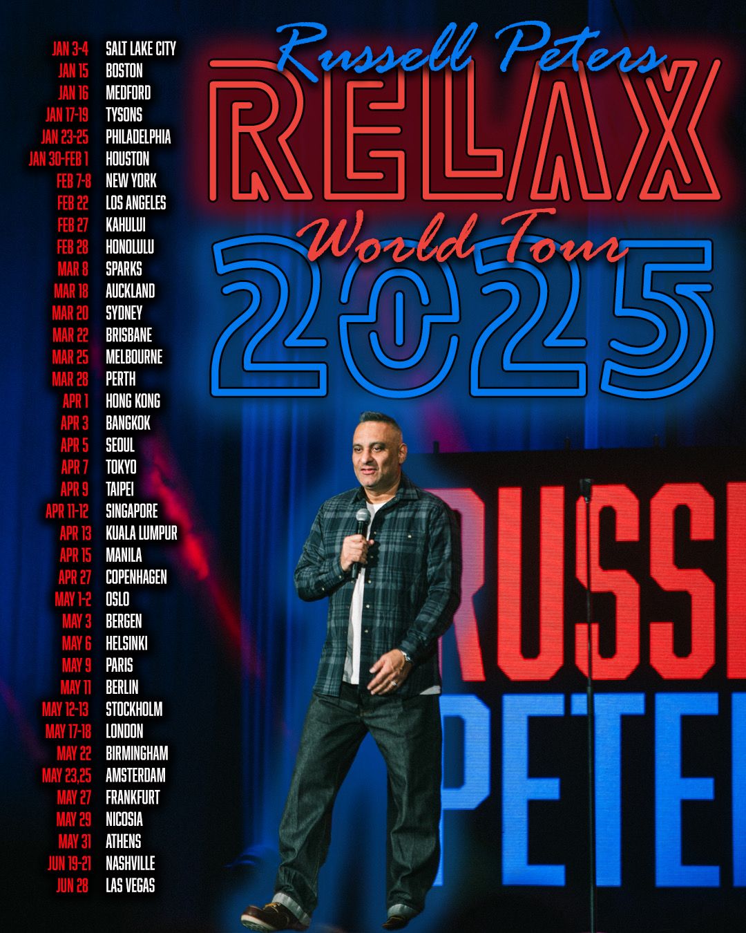 Russell Peters at TCU Place