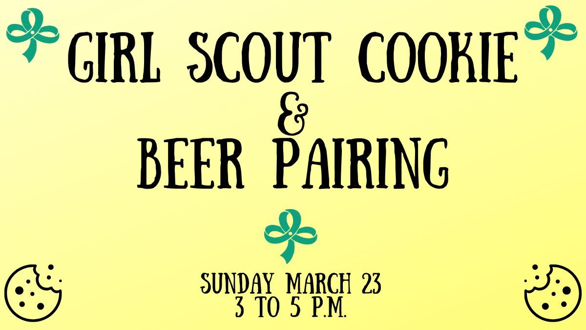 Girl Scout Cookie & Beer Pairing 2025