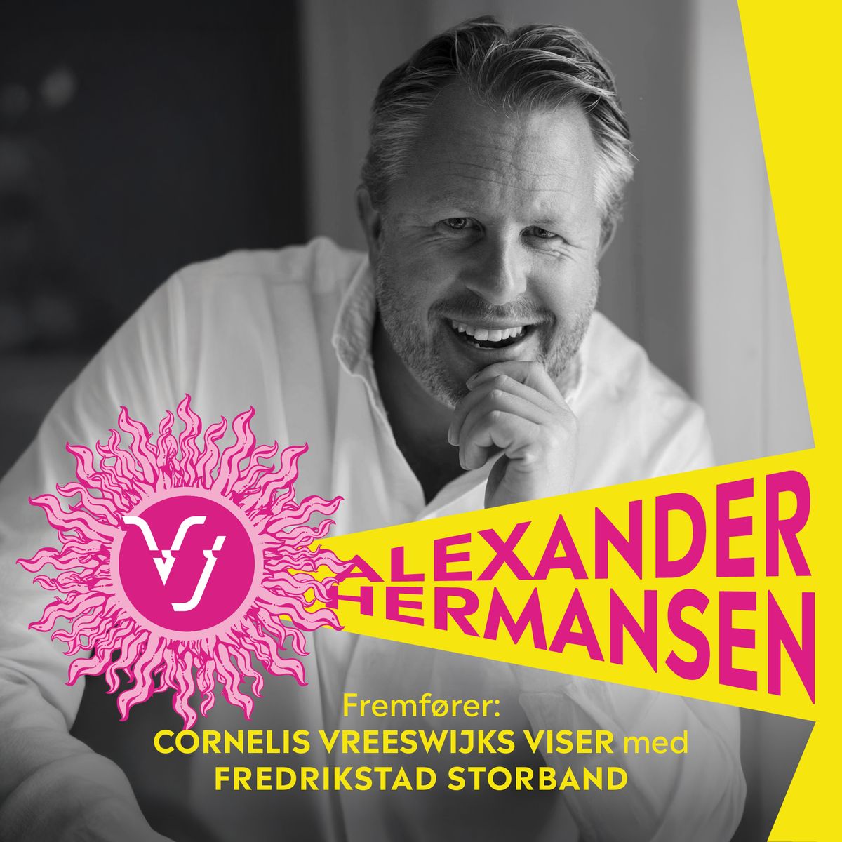 Alexander Hermansen fremf\u00f8rer Cornelis Vreeswijks viser med Fredrikstad Storband