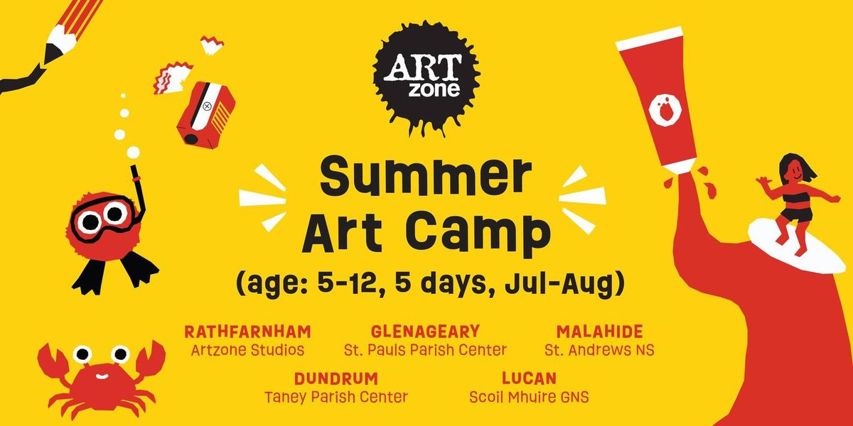 Artzone Summer Camp (Dundrum): 12-16 August 2024