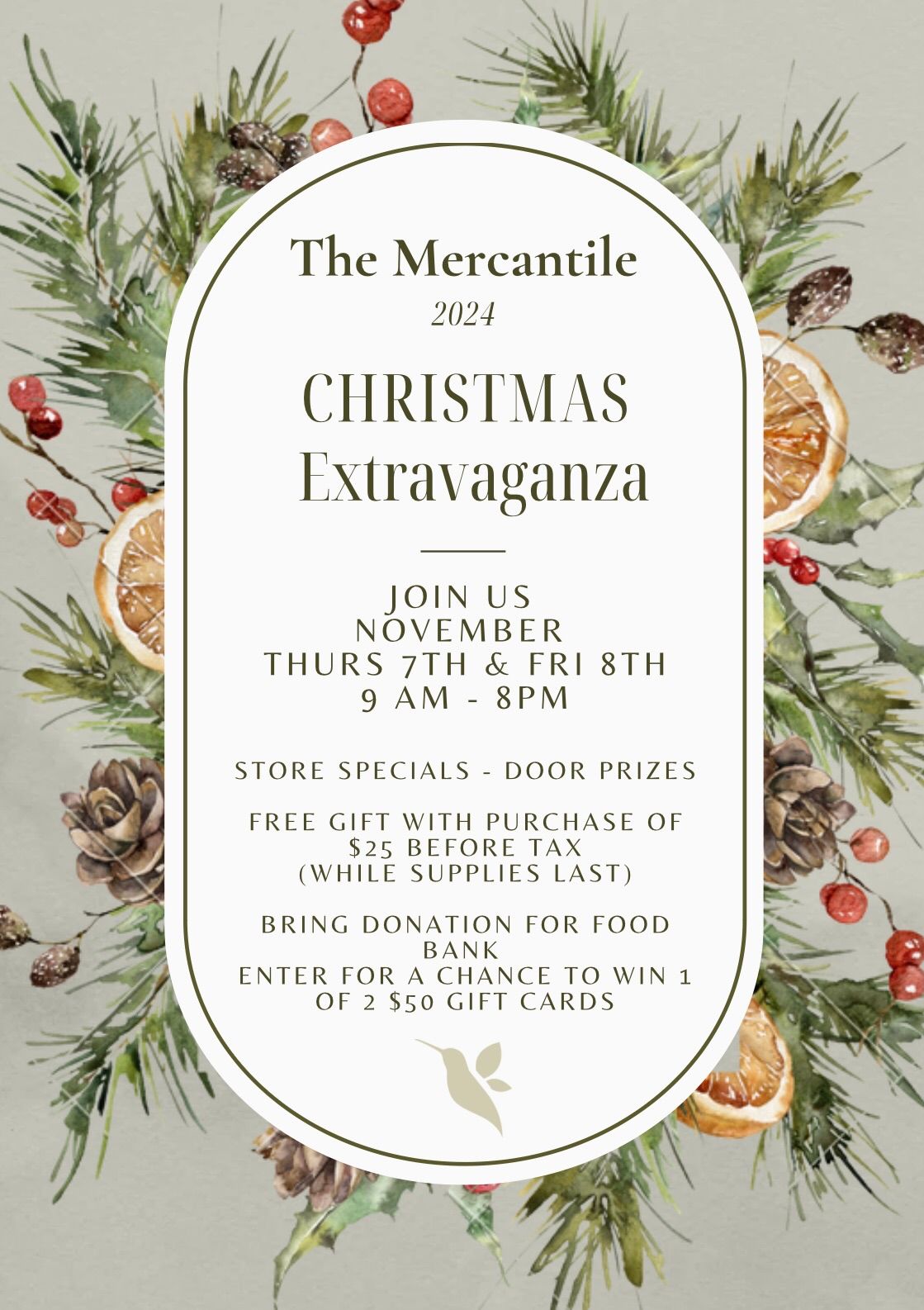 The Mercantile 2024 Christmas Extravaganza 