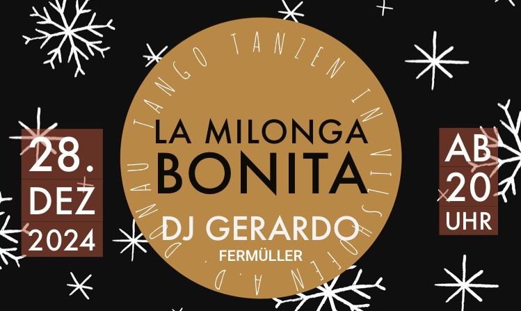 La Milonga bonita mit DJ GERARDO