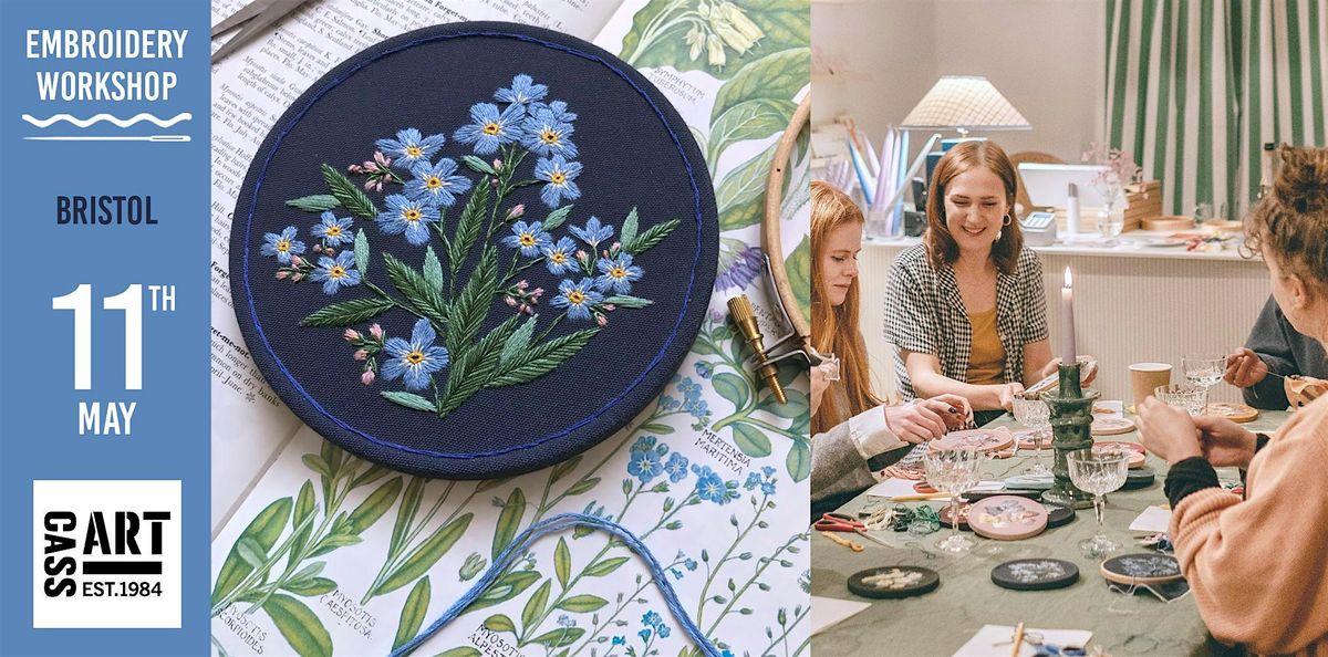 Introduction to Botanical Embroidery Bristol 11th May