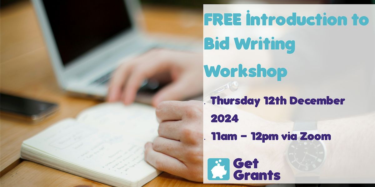 FREE Introduction to Bid Writing Workshop