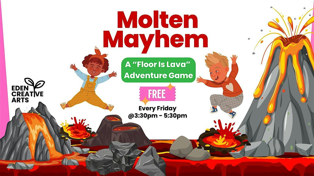 Molten Mayhem: A Floor is Lava Adventure Game!