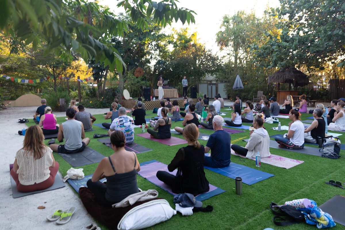 Full Moon Yoga With Live Music & Sound Bath \ud83c\udf16