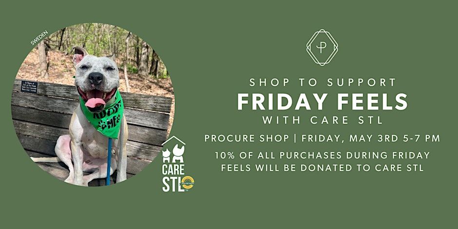 Procure Shop at the Foundry - Friday Feels Adoption Event & Fundraiser