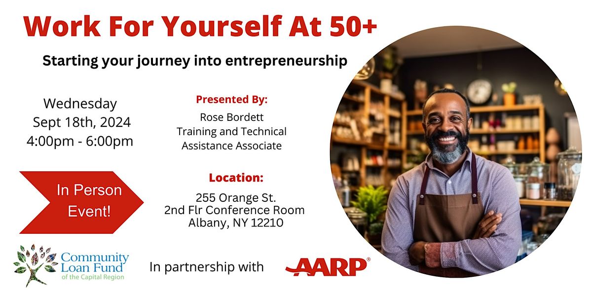 AARP Work For Yourself at 50+