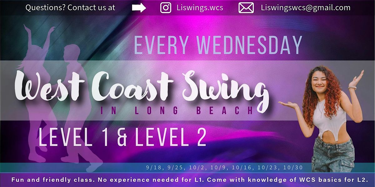 West Coast Swing Classes & Guided Practice