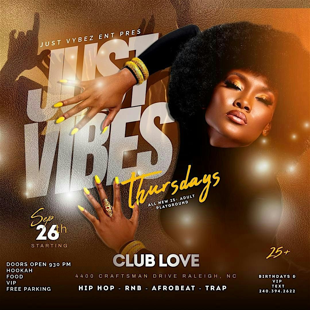 Just Vibes Thursdays 25+ Adult Playground