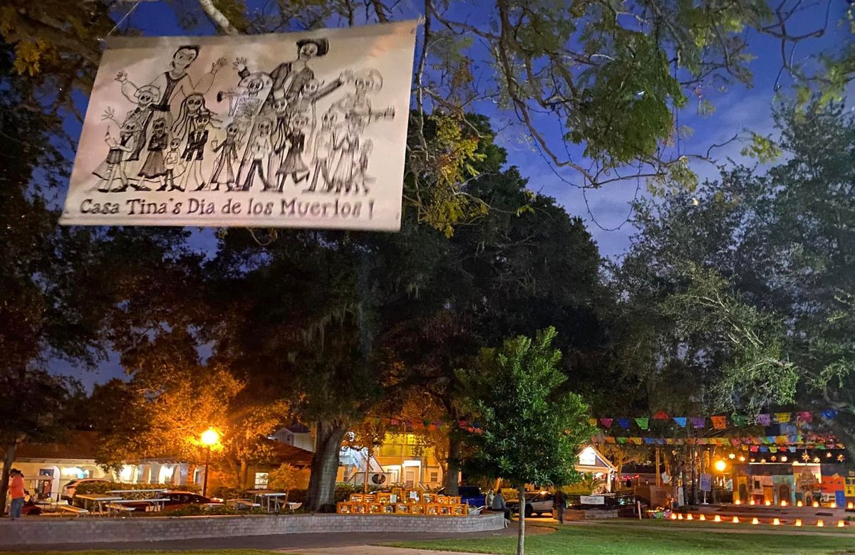 Casa Tina's 32nd Dia de Los Muertos Fiesta (park opens at 4pm)