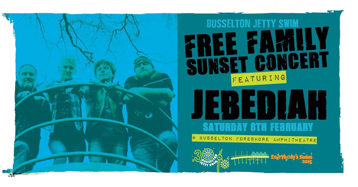 Busselton Jetty Swim FREE Sunset Concert featuring Jebediah