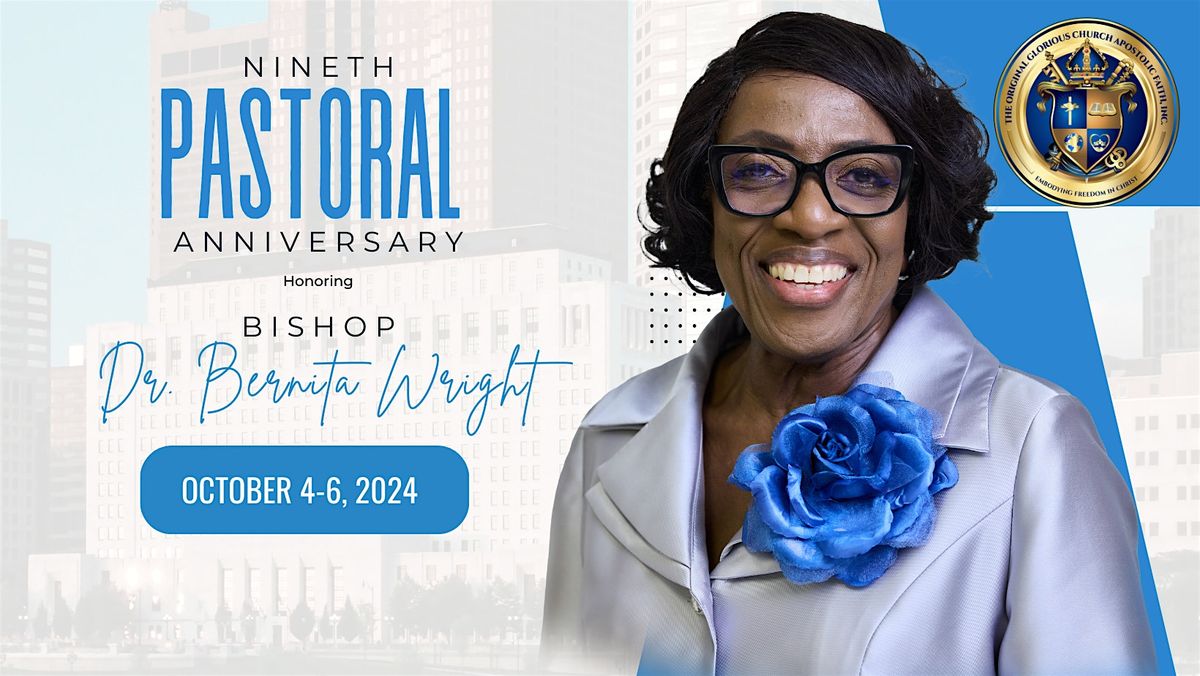 9th Pastoral Banquet:  Bishop Dr. Bernita Wright