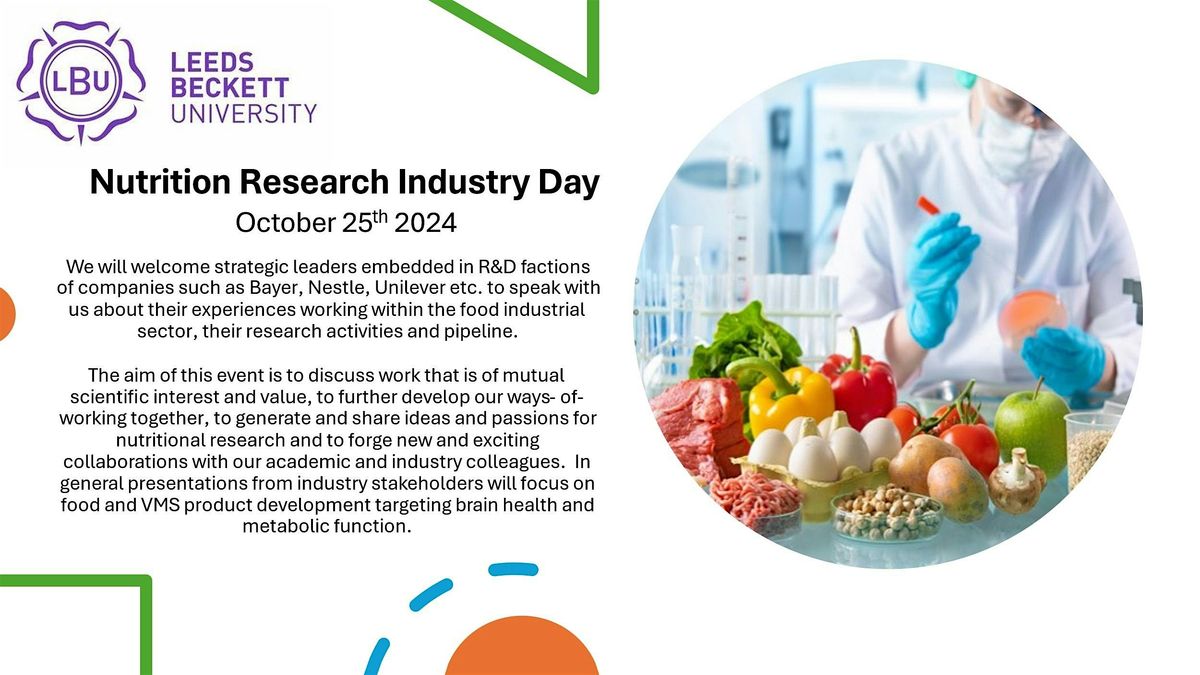 Nutrition Research Industry Day