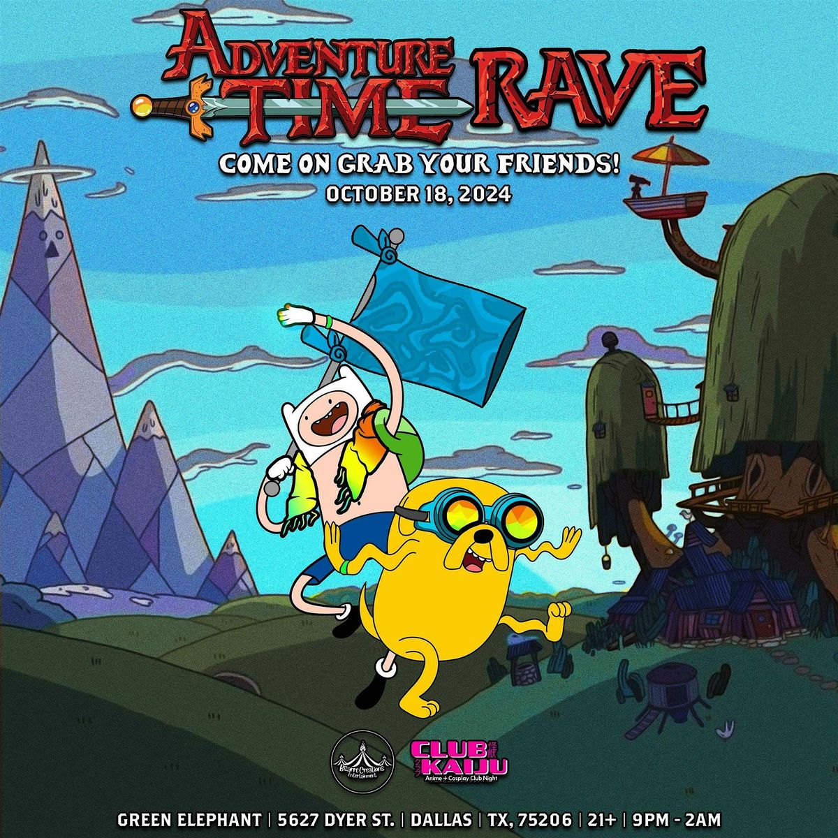 Adventure Time Rave (Dallas)