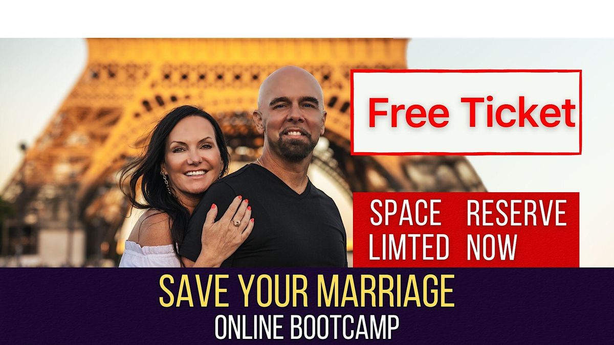 Marriage Be Saved *FREE ONLINE Webinar*  Marriage Help Live (NEW YORK)