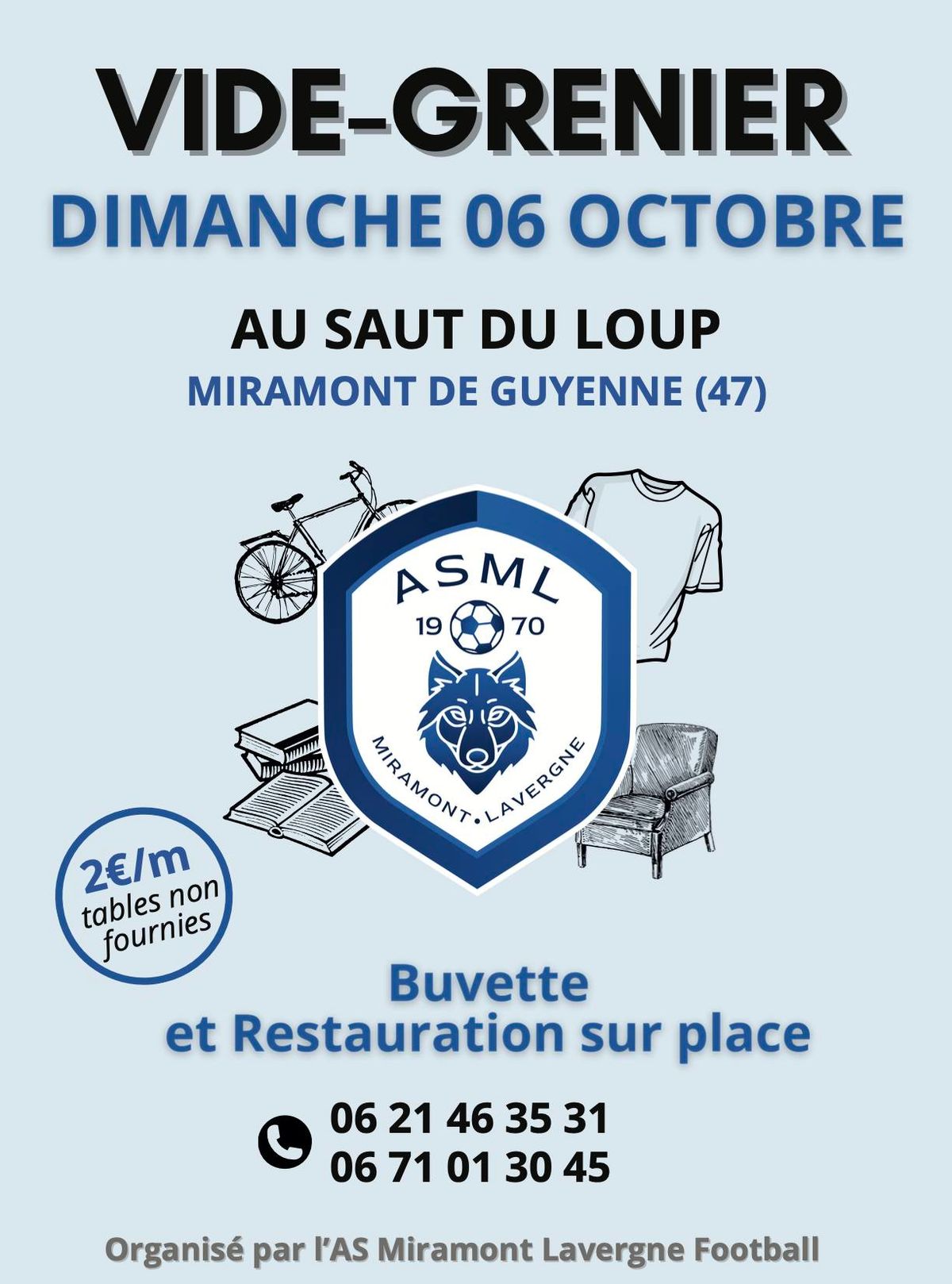 Vide grenier du foot 